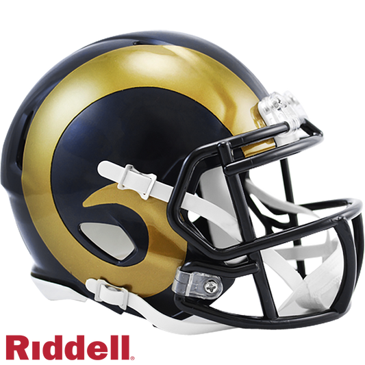 Los Angeles Rams T/B(00-16) Speed Mini Football Helmet