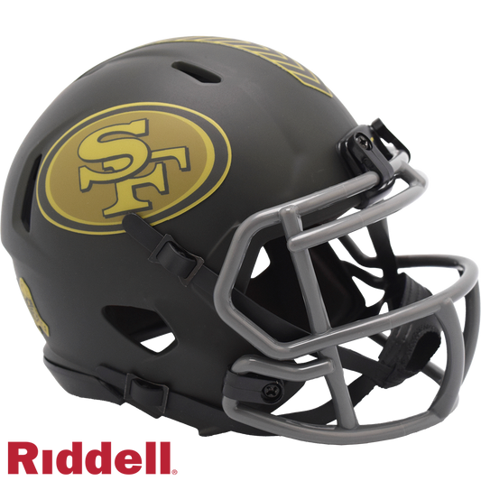 San Francisco 49ers STS25 Speed Mini Football Helmet
