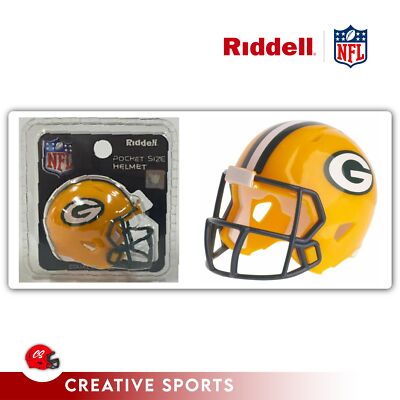 Green Bay Packers Speed Pocket Pro Football Helmet