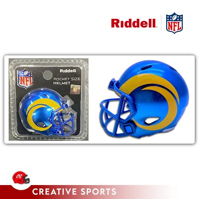 Las Angelas Rams-Speed Pocket Pro Football Helmet