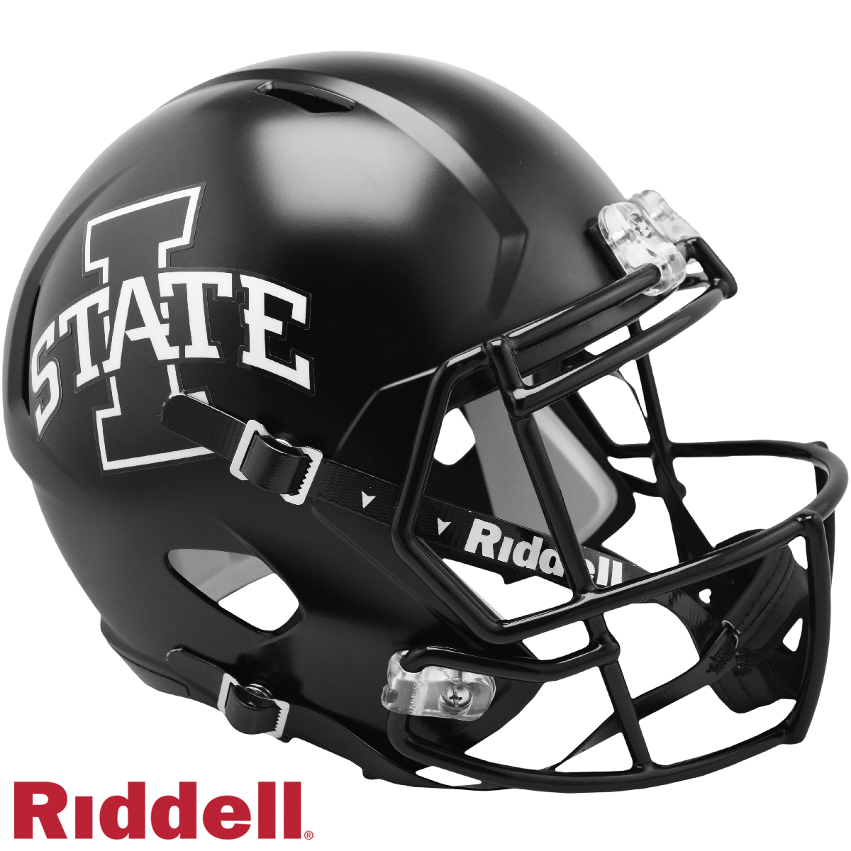 Iowa State Satin Black F/S  Replica Football Helmet