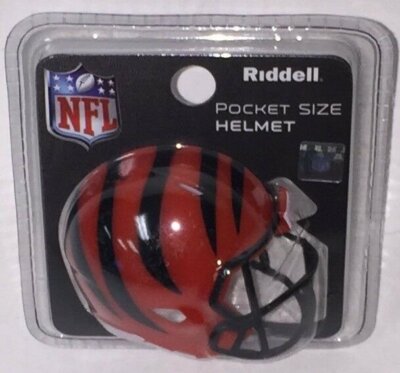 Cincinatti Bengals Speed Pocket Pro Football Helmet