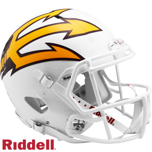 Arizona State White Primary Speed F/S Authentic Football Helmet