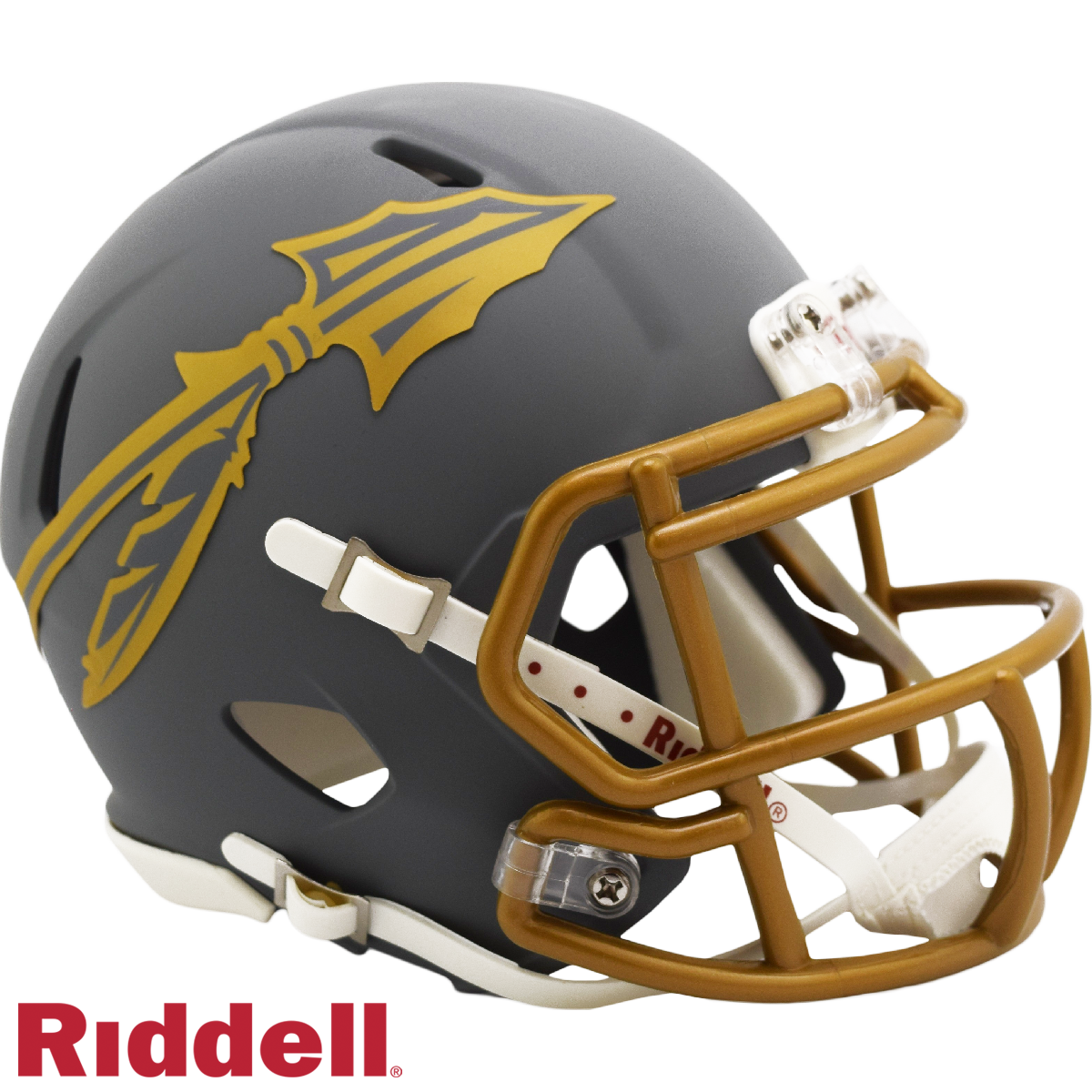 Florida St. Seminoles Slate Mini Football Helmet #8058850