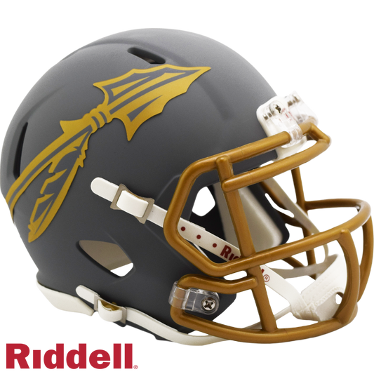 Florida St. Seminoles Slate Mini Football Helmet #8058850