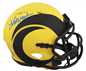 Kurt Warner Autographed Riddell Rave Mini Helmet