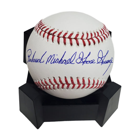 Goose Gossage signed Major League Baseball w/Full name Inscription-BAS