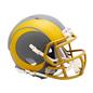 Los Angeles Rams Slate Speed Mini Football Helmet