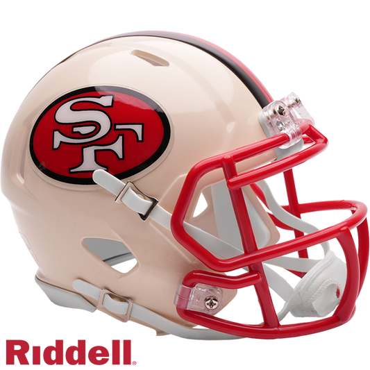 49ers Retro Mini Football Helmet #8060348
