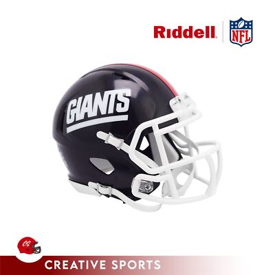 New York Giants T/B(81-99) Speed Mini Football Helmet