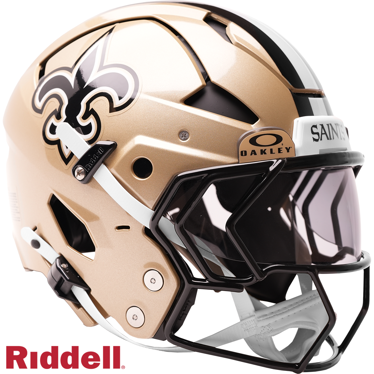 New Orleans Saints Primary F/S Axiom Football Helmet