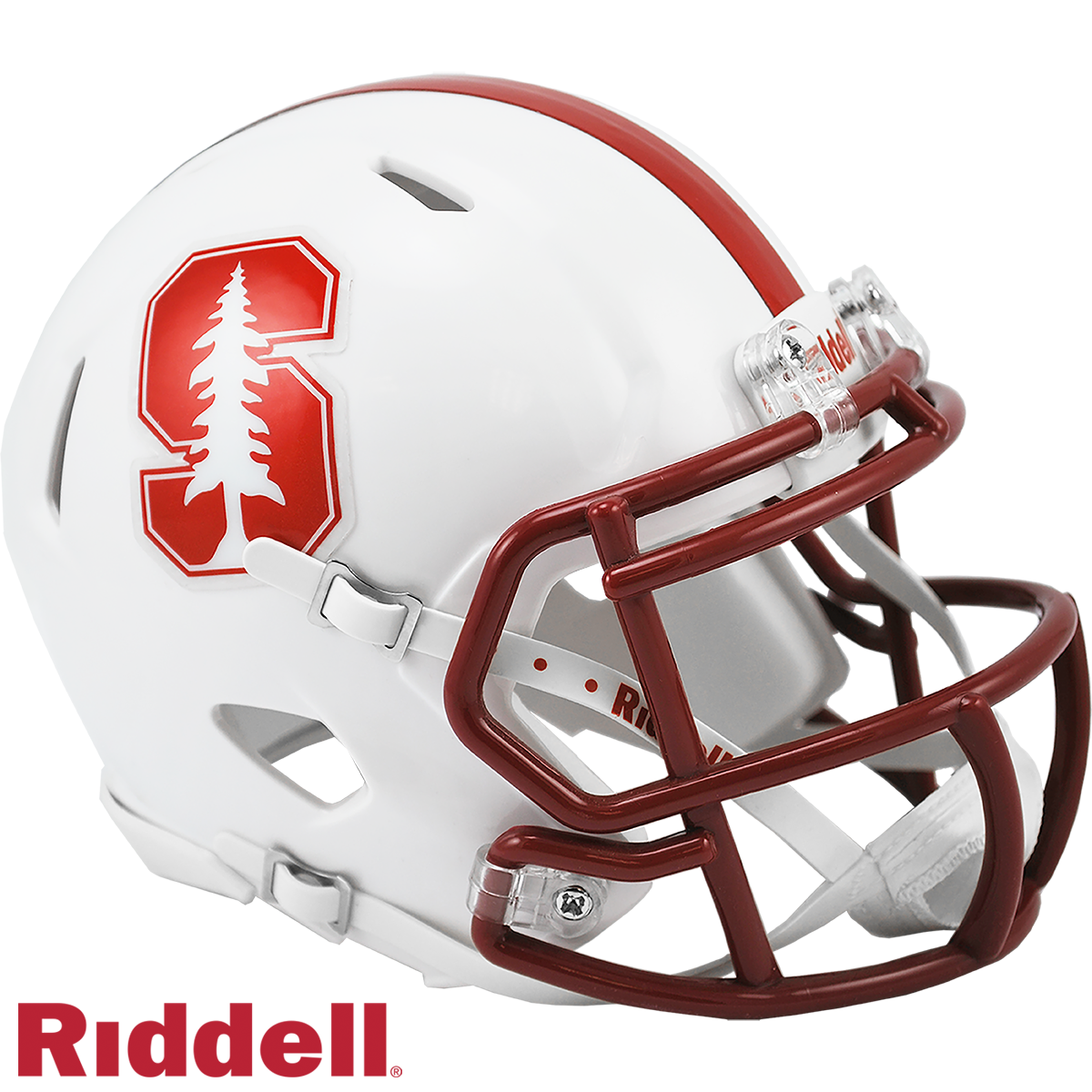 Stanford Cardinal Riddell Speed Mini Football Helmet - 2015 Logo-#8057387
