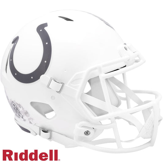 Indianapolis Colts 2024 Salute to Service Riddell Speed Authentic Football Helmet