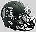 Hawaii Warriors Matte Green Mini Football Helmet