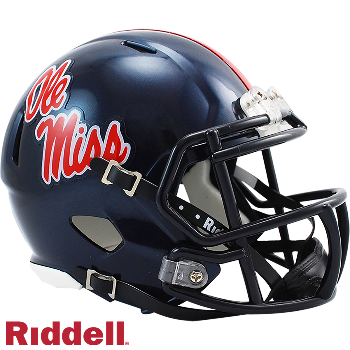 Mississippi Rebels Primary Speed Mini Football Helmet