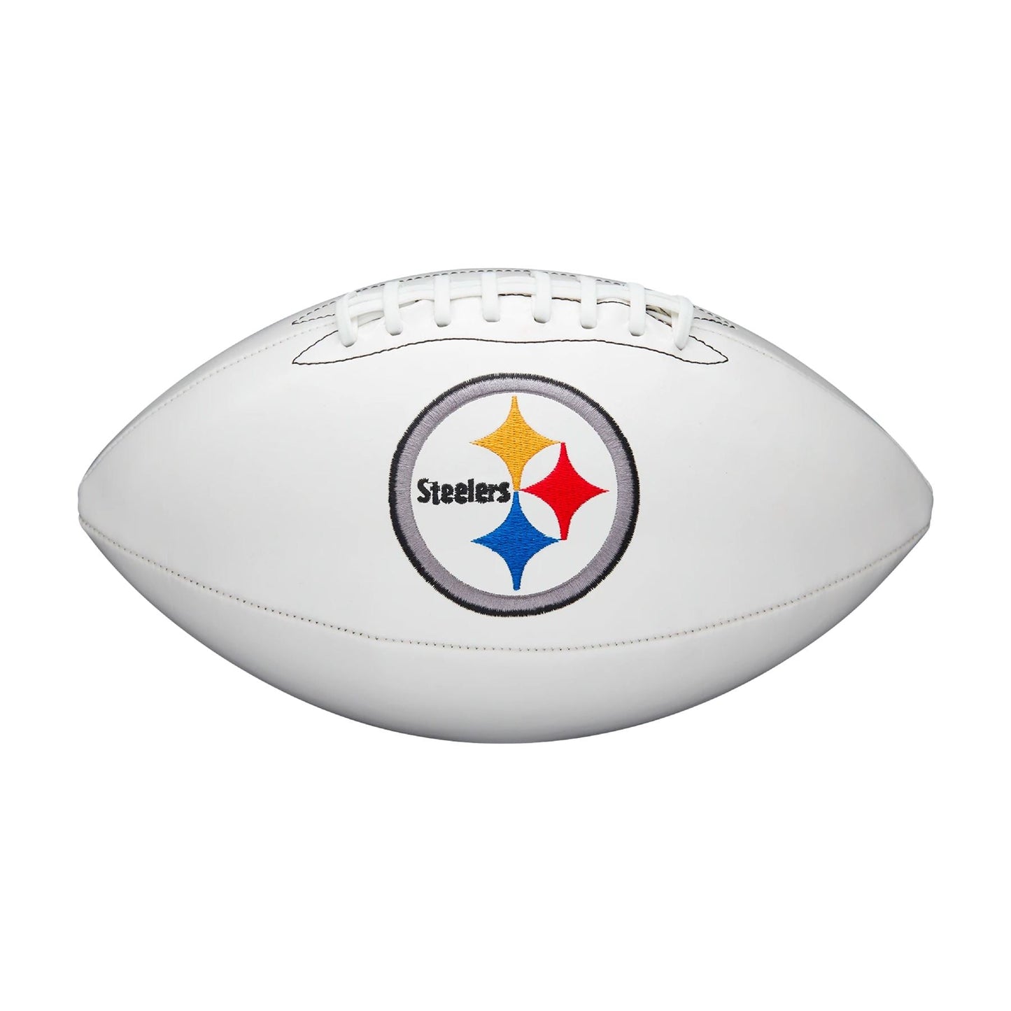 Pittsburgh Steelers Embroidered Logo Autograph Edition Football