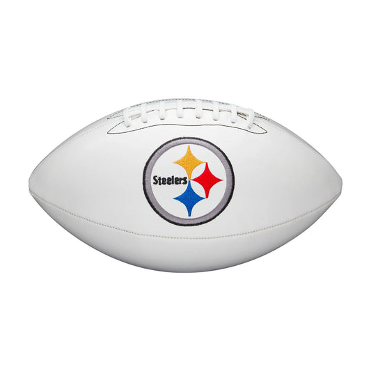 Pittsburgh Steelers Embroidered Logo Autograph Edition Football