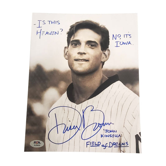 Dwier Brown signed Field od Dreams 8x10 w/Is this Heaven Inscription-BAS