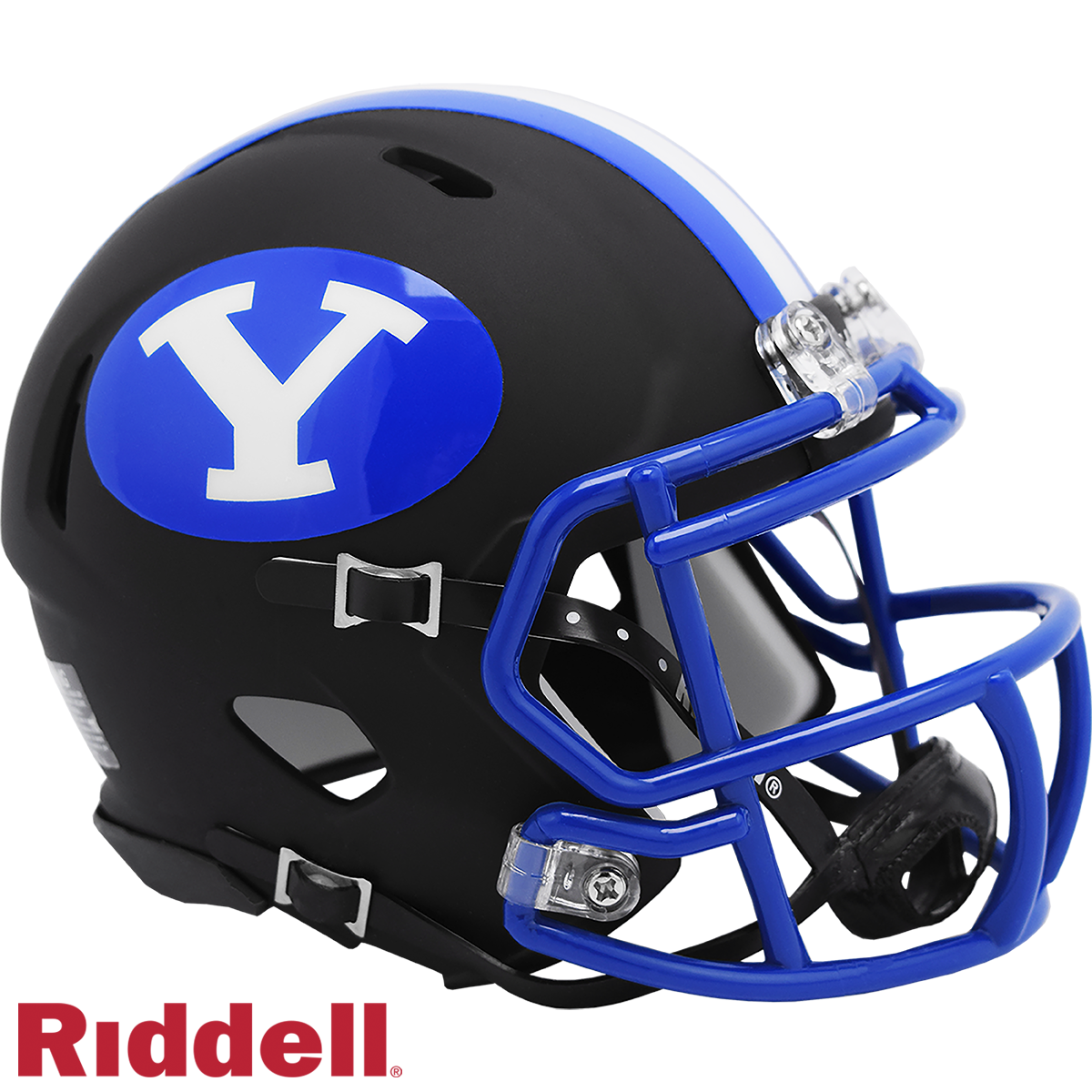 BYU Cougars 2020 Black Matte Speed Mini Football Helmet #8057281