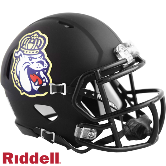James Madison Dukes Black Mini Football Helmet