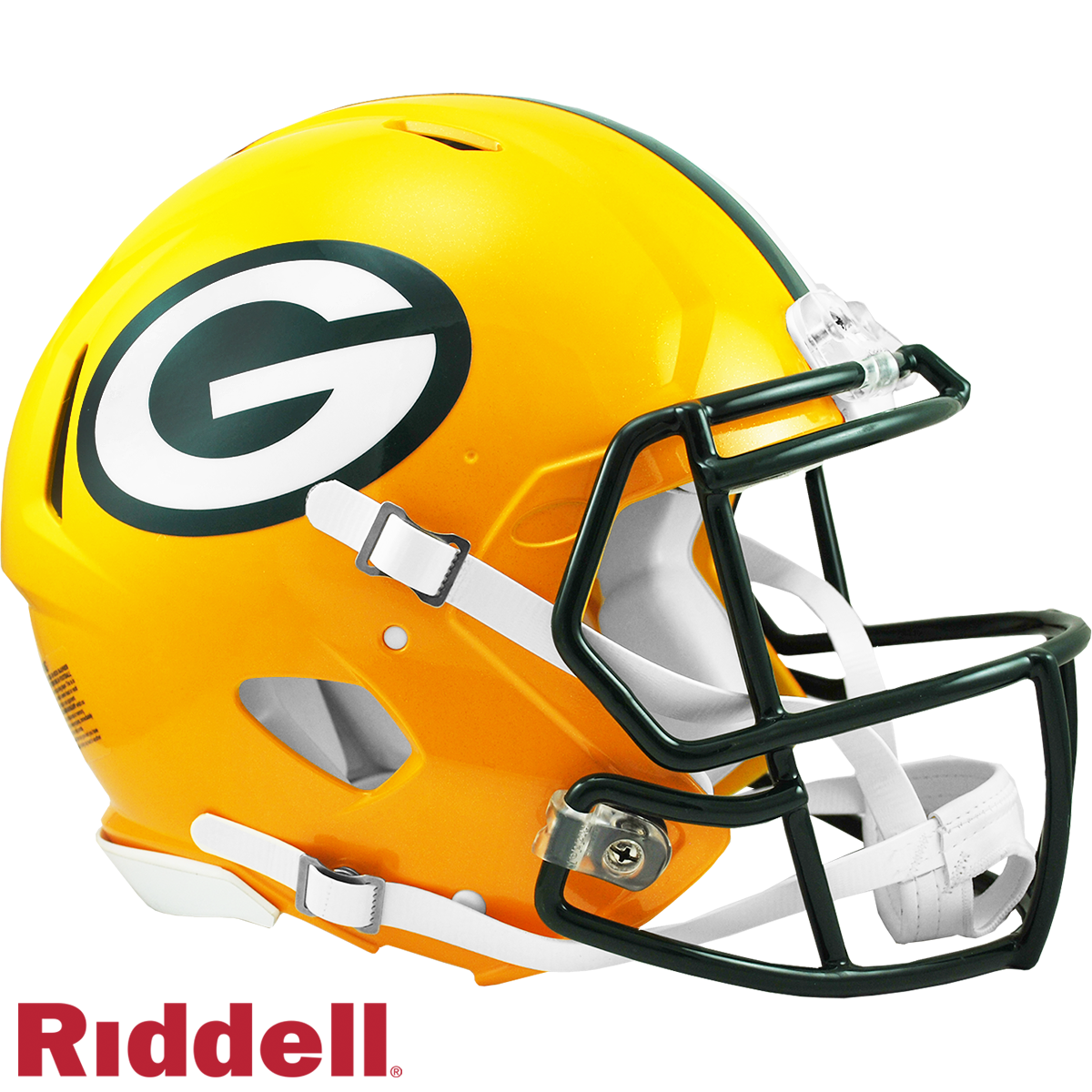 Green Bay Packers Primary Speed F/S Authentic Football Helmet