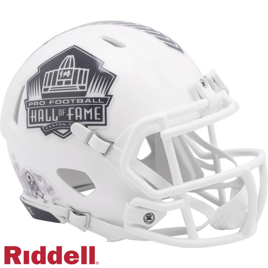 NFL Hall of Fame 2024 Salute to Service Riddell Speed Mini Football Helmet