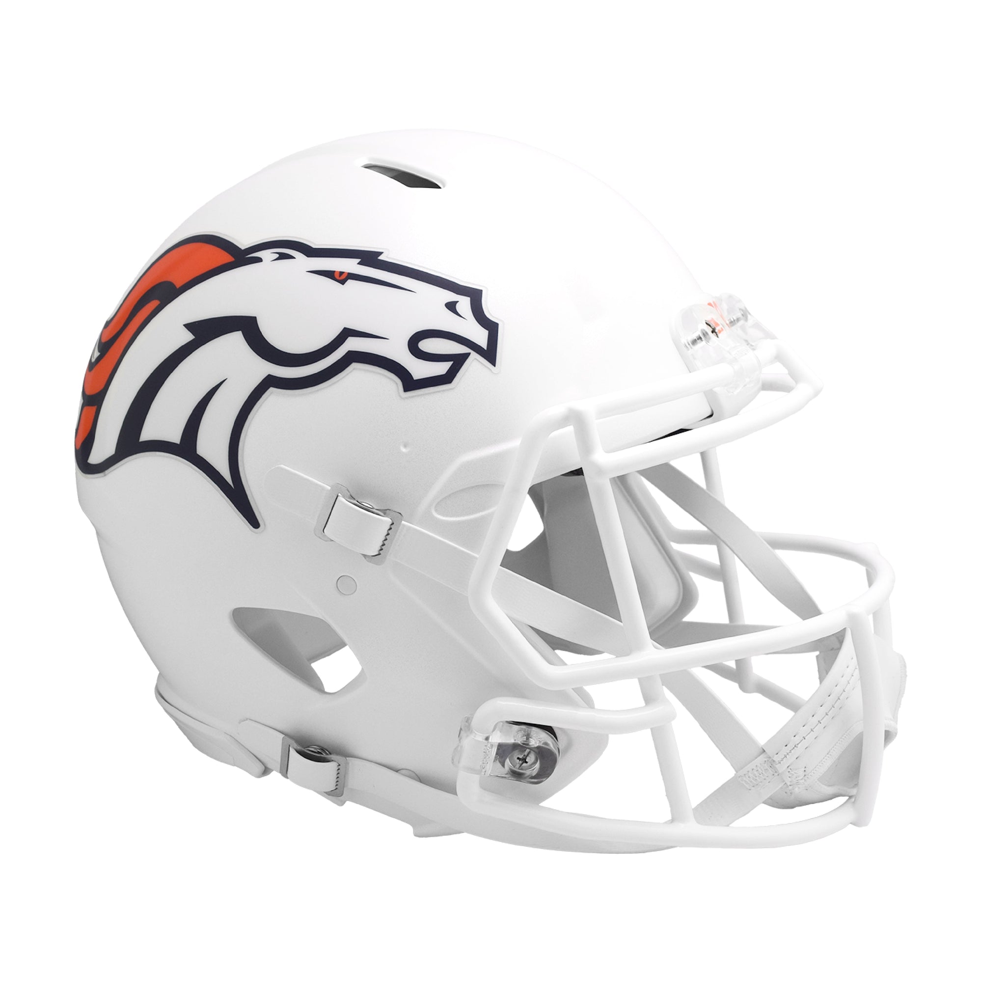 DENVER BRONCOS Riddell 2024 On-Field Alternate Speed Authentic F/S  Football Helmet