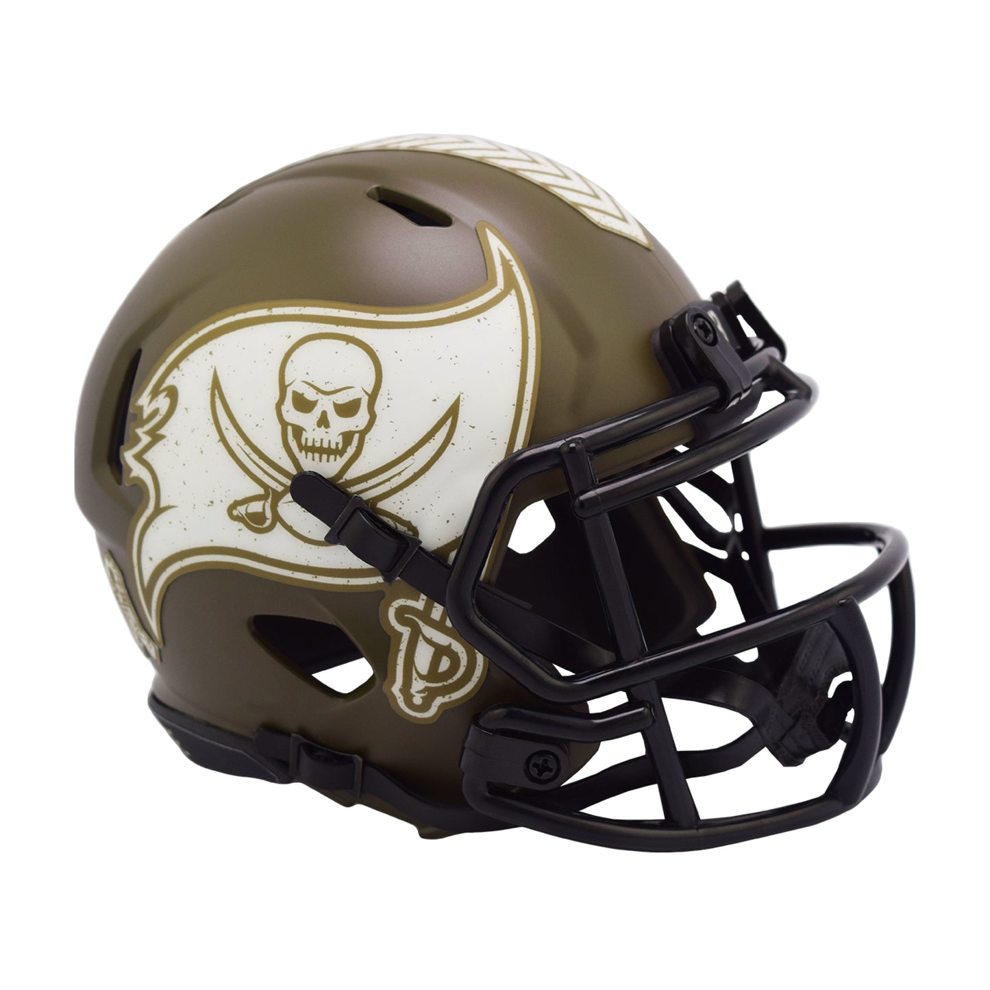 Tampa Bay Buccaneers 2022 Salute to Service Riddell Speed Mini Football Helmet