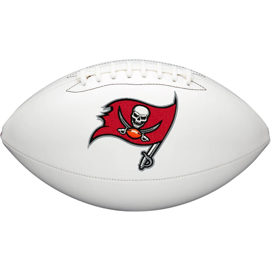 Tampa Bay Buccaneers Wilson Embroidered Logo Autograph Edition Football