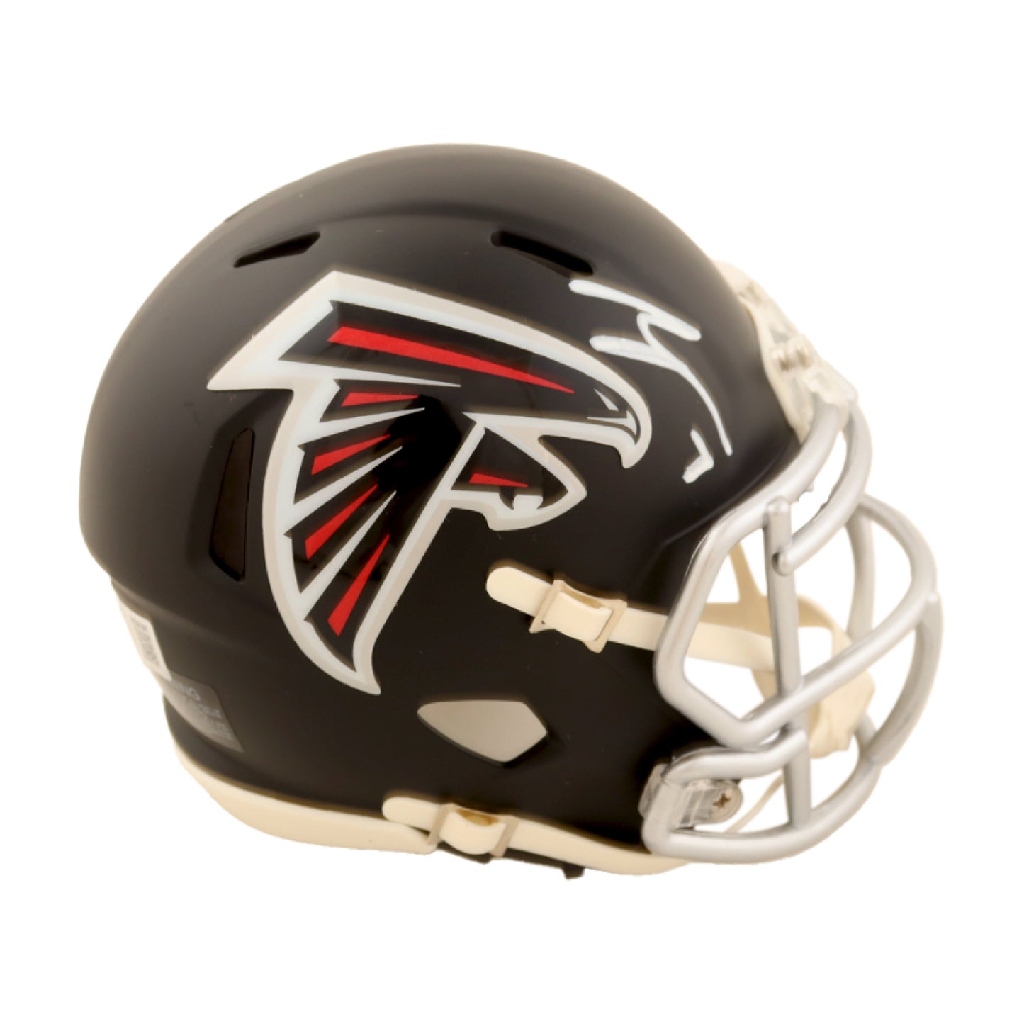 Bijan Robinson Signed Falcons Speed Mini Helmet - Beckett