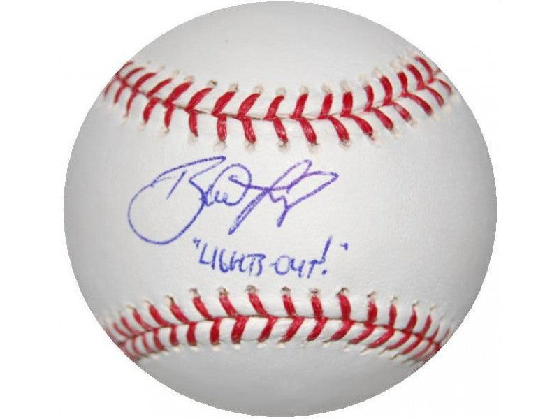 Brad Lidge Philadelphia Phillies Autographed Baseball "Lights Out"