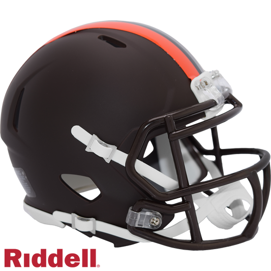 Cleveland Browns Riddell On Field Alternative 2025 Speed Mini Helmet NFL