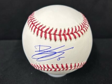 Bryson Stott Philadelphia Phillies Autographed OMLB Baseball