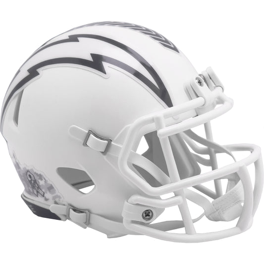 Los Angeles Chargers 2024 Salute to Service Riddell Speed Mini Football Helmet