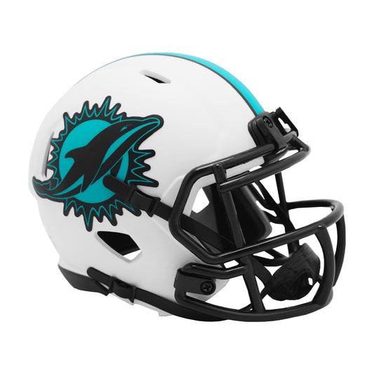 Miami Dolphins LUNAR Mini Football Helmet