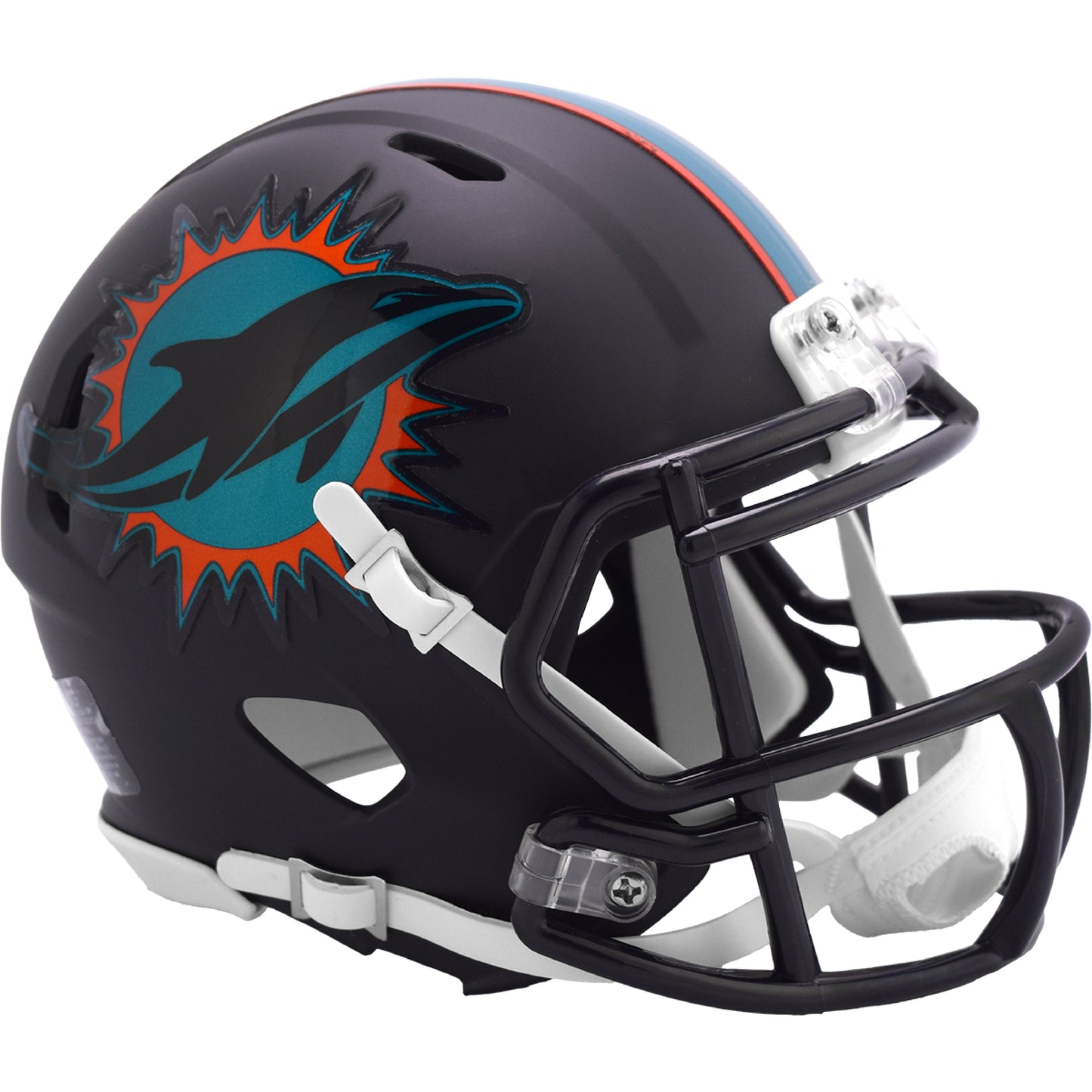 Miami Dolphins Riddell Rivalry Speed Mini Helmet NFL