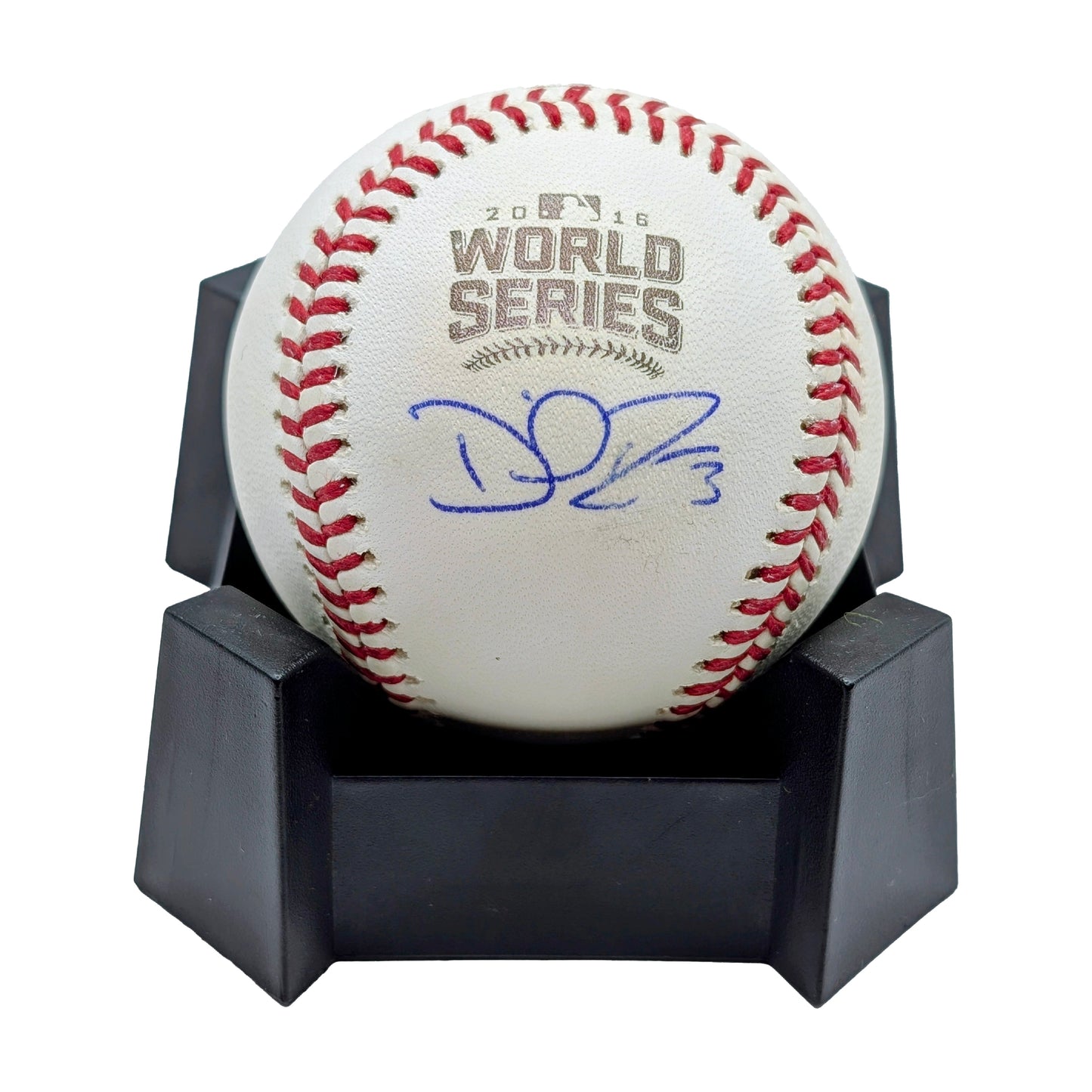 David Ross Signed Official World Series Baseball - Beckett
