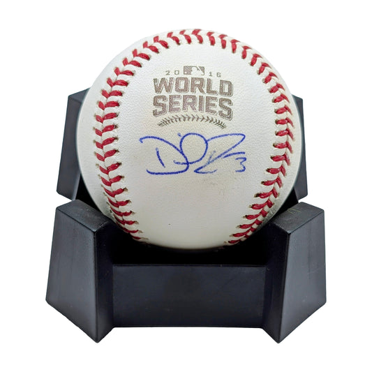 David Ross Signed Official World Series Baseball - Beckett