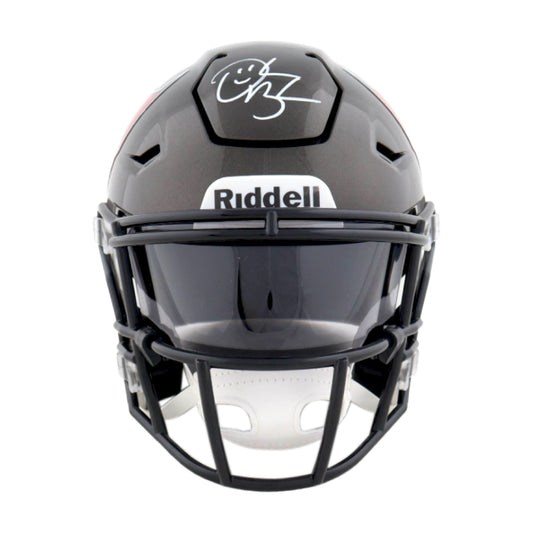 Derrick Brooks Signed Buccaneers Mid-Size MIDI SpeedFlex Helmet w/ Visor - Radtke