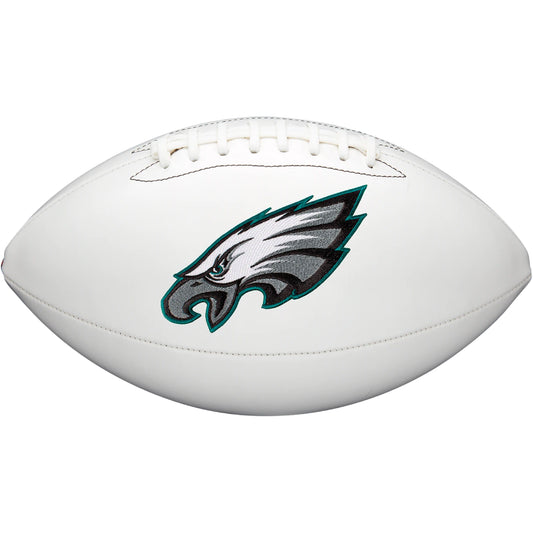 Philadelphia Eagles Embroidered Logo Autograph Edition Football