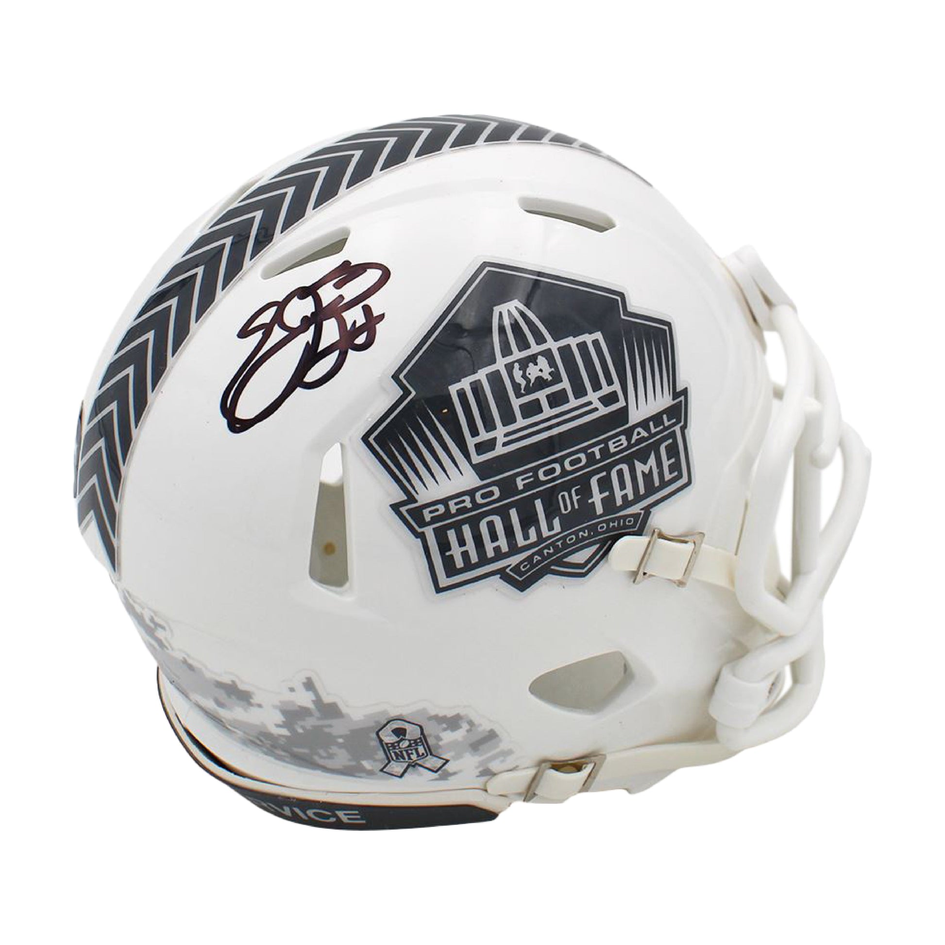 Emmitt Smith Autographed Hall Of Fame Speed Mini Helmet – Sports Vault Shop