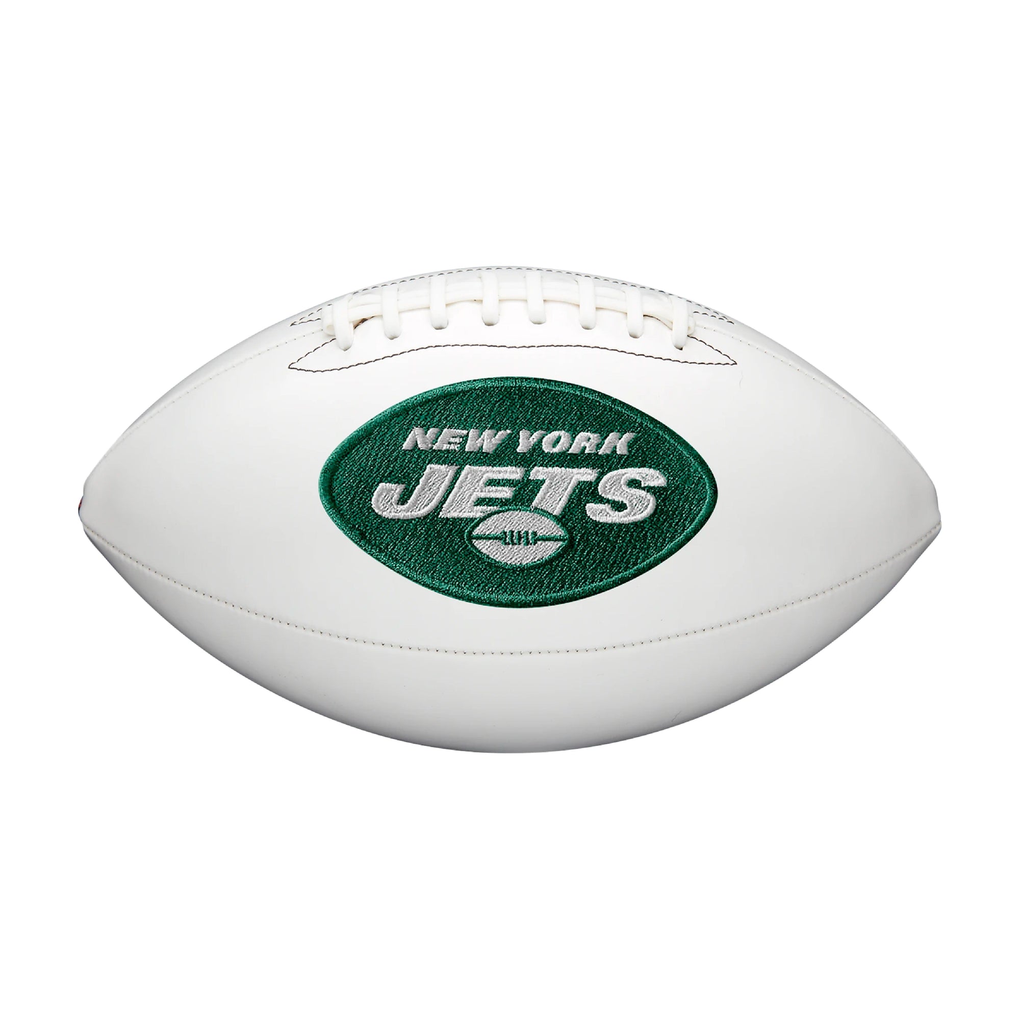 New York Jets Embroidered Logo Autograph Edition Football