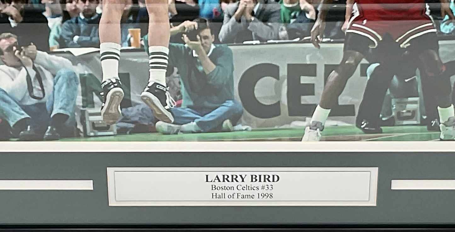 Larry Bird Boston Celtics Autographed "Boston Gardens" Photo Framed