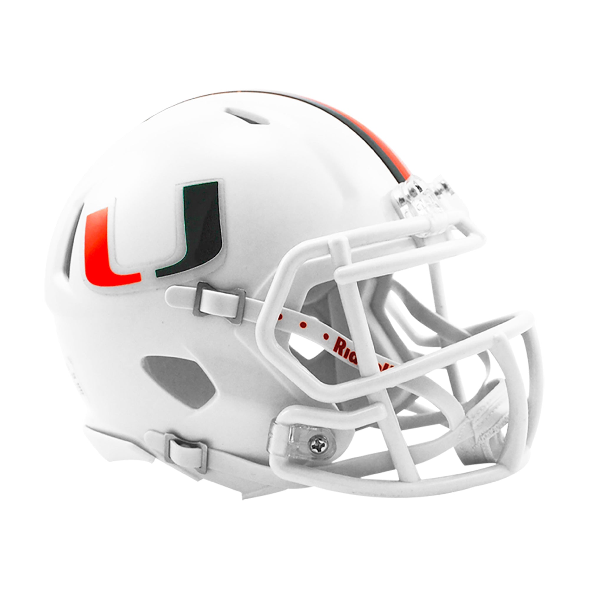 Miami Hurricanes Riddell Speed Mini Football Helmet