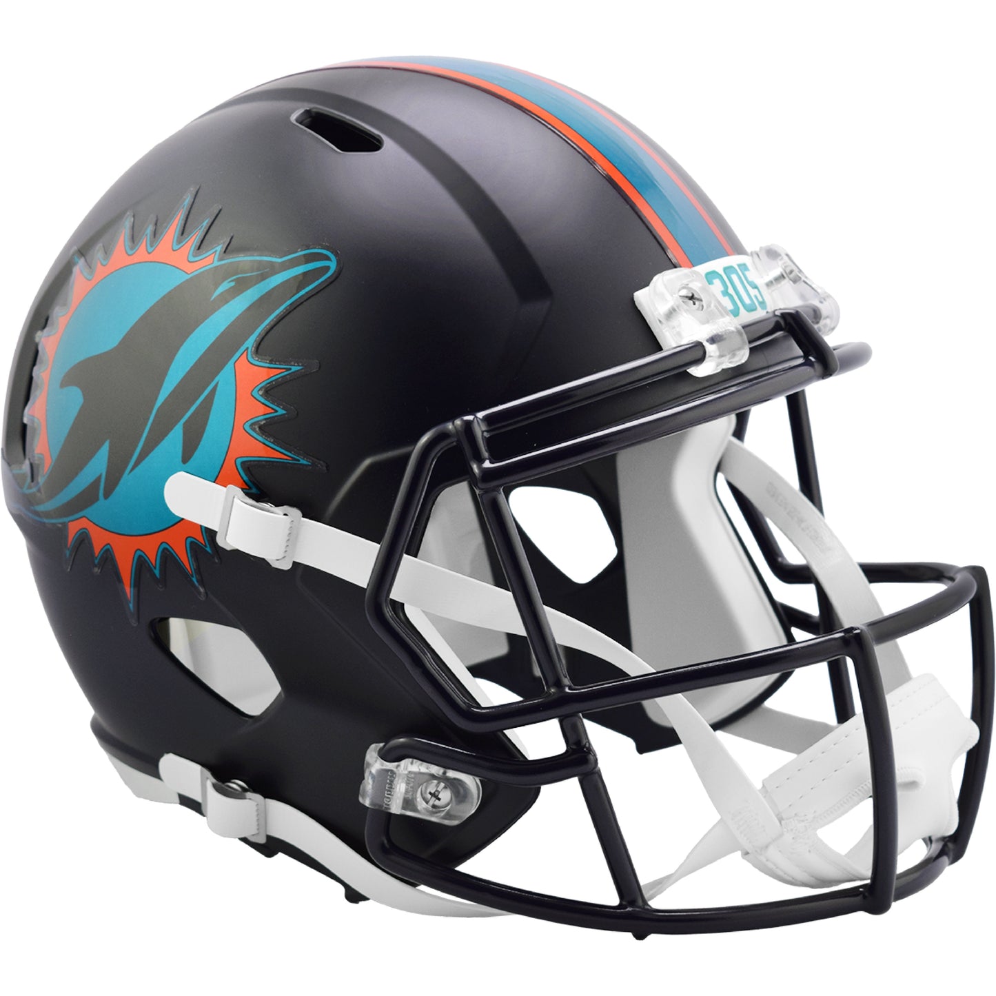Miami Dolphins Rivalry Speed Replica Full-Size Football Helmet