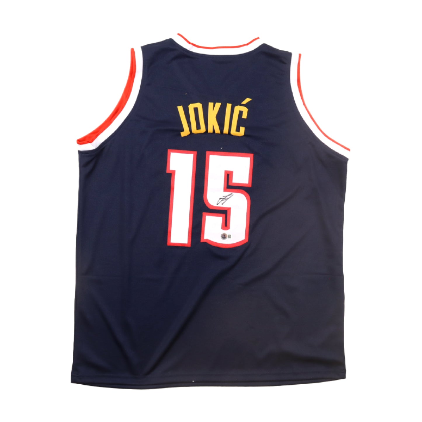 Nikola Jokic Signed Custom XL Jersey - Beckett