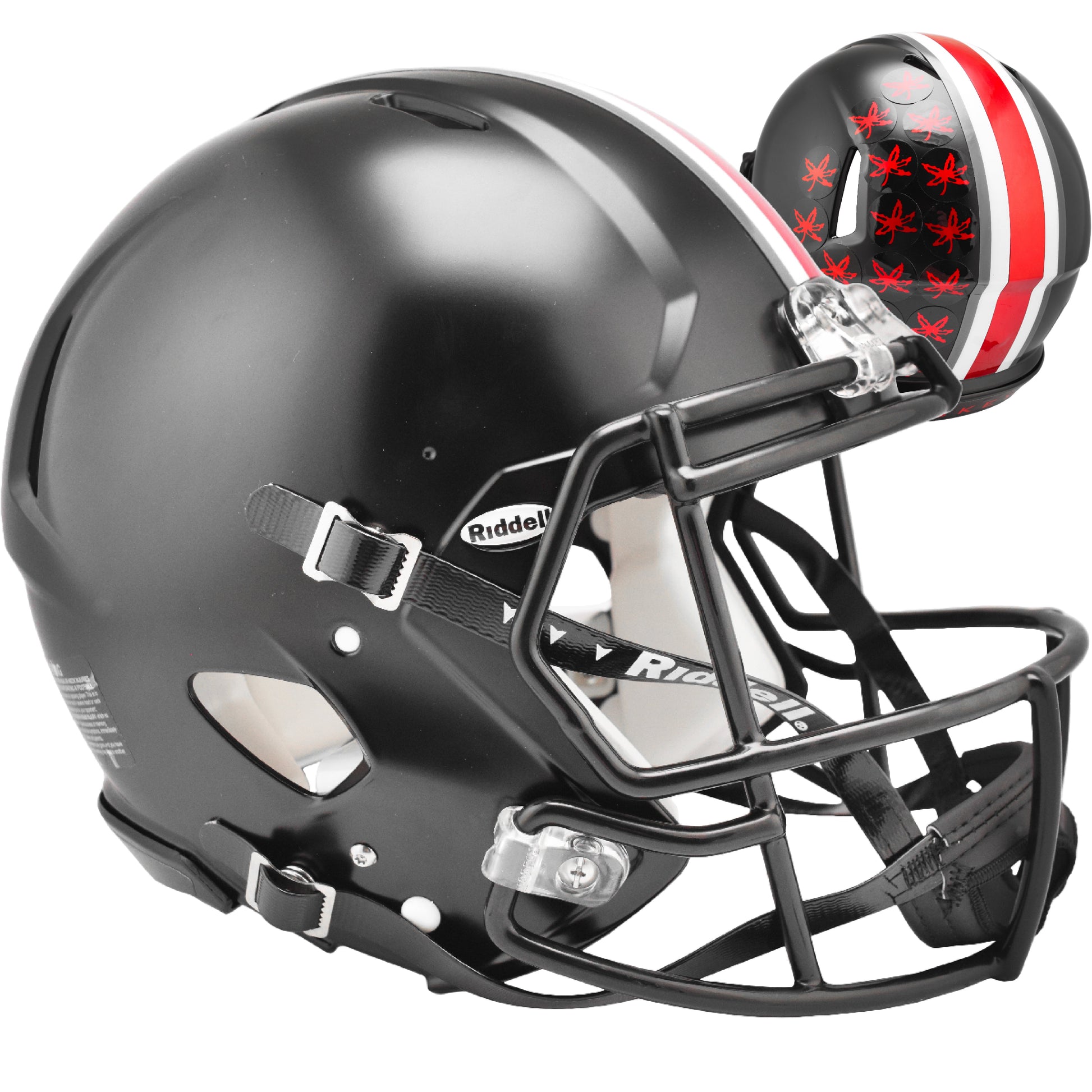 black revo speed football helmet Ohio State BLACK Riddell Speed Full Size Authentic Football Helmet – Sports Vault Shop