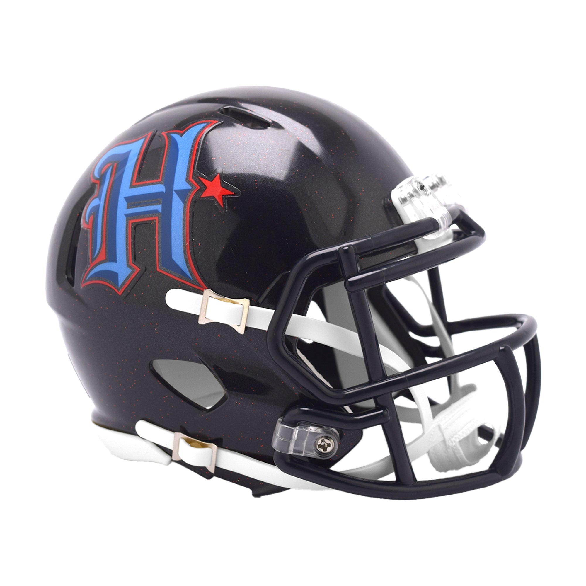 HOUSTON OILERS Riddell 2024 On-Field Alternate #2 Speed Mini Football Helmet