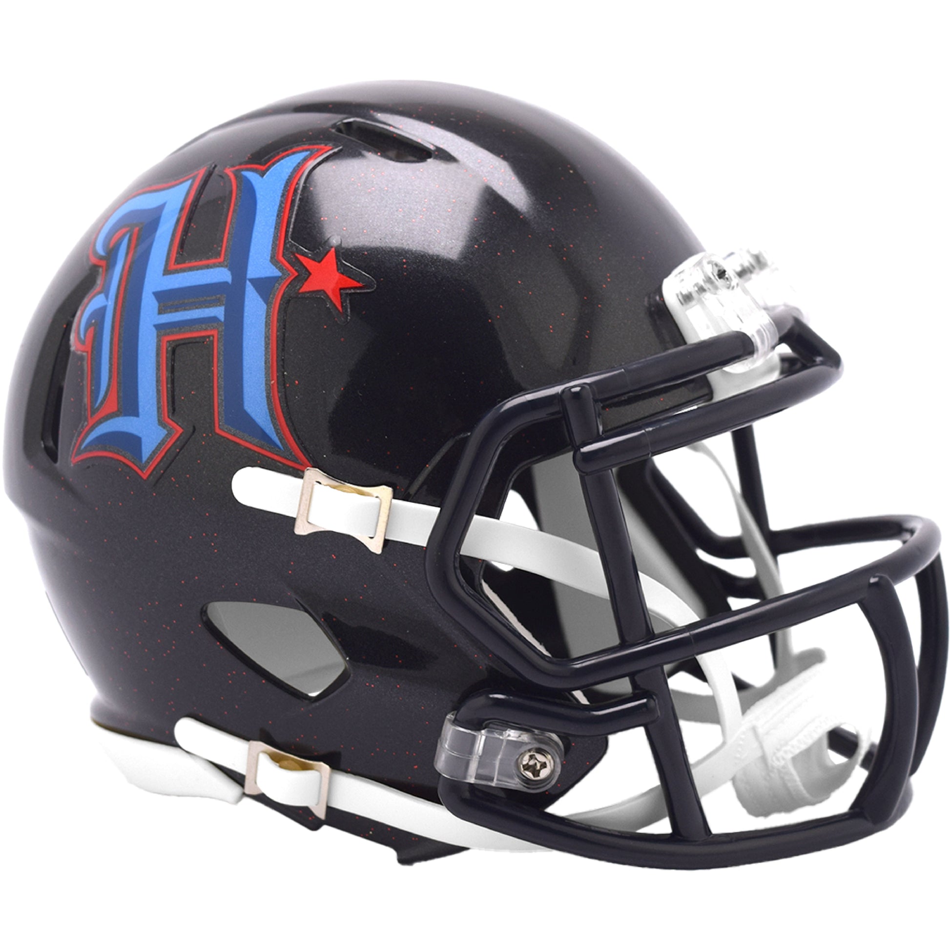 HOUSTON OILERS Riddell 2024 On-Field Alternate #2 Speed Mini Football Helmet HOUSTON OILERS Riddell 2024 On-Field Alternate #2 Speed Mini Football Helmet