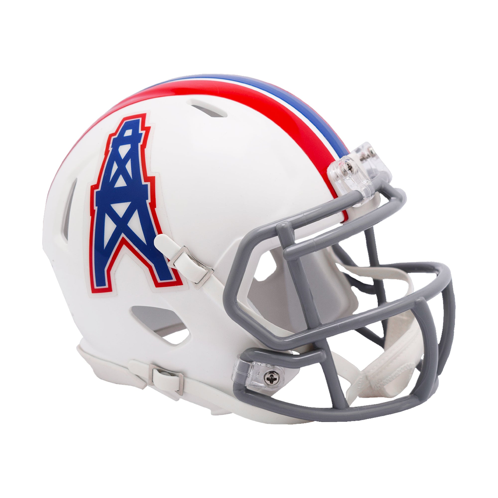 Houston Oilers 1975-1980 Throwback Riddell Speed Mini Football Helmet